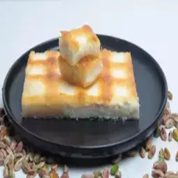 بسبوسة بالجبنة الكيري